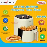 Gambar ELECTRIC AIR FRYER 5 LITER ADVANCE ADF-50A PENGGORENGAN TANPA MINYAK dari Belanja Elektronik undefined 1 Tokopedia
