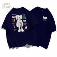 Gambar V-change Order To Day T-shirt Oversize Kaws Don't Expect Kaos Pria Wanita Hitam Putih Navy Pink AbuabuKaos Pria,XLARGE  Kaos Grafis Klasik Kaos Lembut Dan Nyaman Untuk Pria oversize Men Tshirt Tees Lengan Pendek Baju Katun - Hitam, M dari Vibrant Geometry undefined 4 Tokopedia