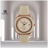 Gambar PhiLipe Ricci Jam Tangan Wanita Analog Tanggal Aktif Diameter Kotak Strap Tali Karet Kecil Korea Style 8899 Free Box Cewek Perempuan - Coklat Muda dari PhiLipe Ricci_NEW undefined 1 Tokopedia
