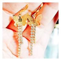 Gambar Anting panjang kupu permata Etnik XP premium lapis emas 23k Jurai RUMBAI TIPIS RINGAN AWET TIDAK BISA HITAM Jurai RUMBAI TIPIS RINGAN AWET TIDAK BISA HITAM JODHA JODA ADAT  INDIA KENDARI PANJANG ANTIK - -, - dari PARIS.COUNTER undefined 1 Tokopedia