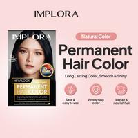Gambar IMPLORA - PERMANENT HAIR COLOR - Cat Rambut Permanen Natural Color Long-Lasting Tahan Lama Smooth & Shiny Repair & Nourish Hair - 01 Bleaching dari RAJA TRENDY undefined 2 Tokopedia