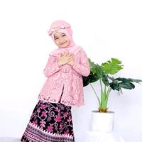 Gambar KEBAYA ANAK ATASAN DAN ROK SHIREEN LENGAN PANJANG - HIJAU BOTOL dari caralyn.id undefined 5 Tokopedia