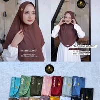 Gambar Marisa Zano By Aliya | Marisa Ped Non Busa | Marisa instant - Maroon dari Aliyahijabcollection undefined 4 Tokopedia