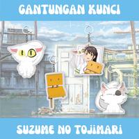 Gambar GANTUNGAN KUNCI SUZUME NO TOJIMARI | SHOUTA | DAIJII | AKRILIK 3MM Besi Chains dari Pricosh undefined 1 Tokopedia