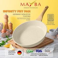 Gambar [PROMO] Mayba Premium Infinity Granite Germany Fry Pan 28cm ANTI LENGKET kayu masak - Infinity Frypan 28cm dari Mayba Store undefined 1 Tokopedia