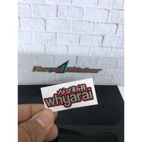 Gambar Stiker helm sticker helmet why arai - helm dari Farrel Sticker undefined 3 Tokopedia