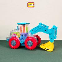 Gambar B/O Beko Excavator Gear / X555-51 / Mainan Anak Musik & Rotasi Menggunakan Baterai dari LOZ INDONESIA undefined 1 Tokopedia