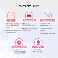 Gambar Newlab body lotion aha brightening pencerah kulit Newlab+ New Lab Brightlogy intensive brightening body Lotion NEWLAB dari starryshop12 undefined 3 Tokopedia