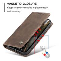 Gambar Caseme Leather Flip Wallet Case Compatible Untuk Iphone 11 Pro Max Dompet Magnetic Cover Casing - IPHONE 11 , COKLAT MUDA dari Myroots store undefined 3 Tokopedia