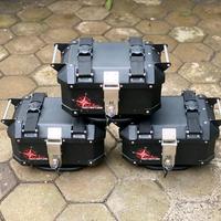 Gambar Top box 10 liter pannier alumunium may0001 Motor Accessories - merah dari may0001 custom undefined 4 Tokopedia