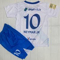 Gambar Jersey NEYMAR JR terbaru klub al hilal AWAY untuk anak usia 5-12 tahun Baju Celana Setelan - Neymar putih al hilal, 5 tahun dari Eza kidstore undefined 3 Tokopedia