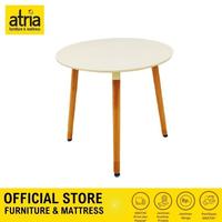 Gambar Atria Sheryl Meja Makan Bulat 120x75Cm Putih - Spesifikasi dari Atria Furniture Official undefined 2 Tokopedia