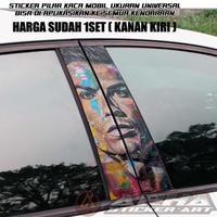 Gambar Sticker Pilar Pintu Mobill Tema Messi dan Ronaldo CR7 - RON Design - MESSI 36 dari RON Design undefined 3 Tokopedia