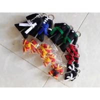 Gambar GANTUNGAN KUNCI PENCAK SILAT  TAPAK SUCI PAGAR NUSA PSHT IKSPI KAIN FLANEL UKURAN BESAR 9x9 cm - IKSPI, 5 pcs, kuning dari TIRTASHOP2 undefined 3 Tokopedia