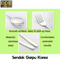 Gambar Sendok Garpu Korea Sujeo Stainless Steel 1 Pasang Set - 1 Pasang dari DariDuaSatu undefined 4 Tokopedia