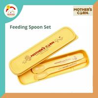 Gambar Mothers corn mother's corn Feeding Spoon Set sendok makan bayi case dari Tinkiwinki Babytoys undefined 1 Tokopedia