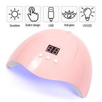Gambar Pengering Kutek Kuku Gel Nail Art 54w / Smart Portable Lampu UV Led Nail Dryer / Nail Dryer UV LED dari snoowy88 undefined 2 Tokopedia