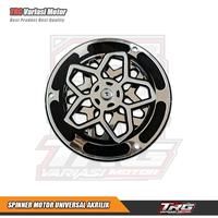 Gambar Spinner Mio Sporty Spinner Beat Deluxe Spinner Vario 125 New Akrilik Cakra Mirror Model Bintang - Hologram dari TRG Variasi Motor undefined 3 Tokopedia