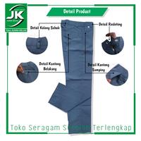 Gambar [JK] Celana Panjang Bahan Abu-Abu SMA - Seragam Bawahan Sekolah - 27 dari Toko Juara Kelas undefined 4 Tokopedia