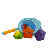 Gambar [capt] Mainan Mandi Anak Jaring Tangkap Ikan 7 in1  ~ SHARK FISHING Balita Pendidikan Dini Anak-Anak Hiu Toys - Jaring + 6 Ikan dari captain edutoys undefined 3 Tokopedia