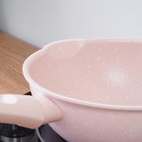Gambar COOKING COLOR 20 CM KAY WAJAN PENGGORENGAN WOK MARBLE - PINK dari Informa Indonesia undefined 5 Tokopedia