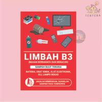 Gambar STIKER Sticker TEMPAT SAMPAH ORGANIK , ANORGANIK, LIMBAH B3, RESIDU, KERTAS, BESI, PLASTIK, LEKTRONIK, BERBAHAYA - ORGANIK, A4 (21 x 30cm) dari Lentera Kecil undefined 4 Tokopedia