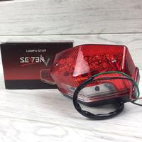 Gambar LAMPU BELAKANG LAMPU STOP RX KING LED STOP LAMP RXKING NEW LED NON LED MIKA MERAH SEVEN - NON LED dari bakoelpariasi undefined 5 Tokopedia