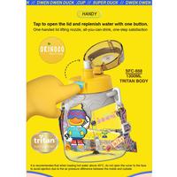 Gambar Botol Minum Plastik SFC-668 Bottle Anak Whit Tali Panjang + Sedotan 1300 Ml Anti Tumpah - Biru dari Kioslunchbox bogor undefined 3 Tokopedia