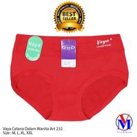 Gambar Visya Shop 3-6-12 pcs VAYA art 232 Celana Dalam Wanita Katun Poliester Setrip Lembut Nyaman - M, 12 PCS dari Visya shop undefined 2 Tokopedia