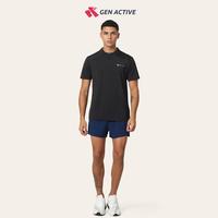 Gambar GEN ACTIVE Baju Olahraga Pria Kaos Dry Fit Mockneck Zipper Atasan Pakaian Sport - Gray, M - Gray, M dari Lincah Apparel undefined 3 Tokopedia