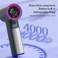 Gambar {Free Kabel Type C to C+ Bag Storage) Aitu AF04  Kipas Angin Turbo Kipas Portable Fan Mini 4000mAh - Grey dari AITU.ID undefined 5 Tokopedia