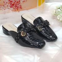 Gambar SANDAL SLOP BUSTONG WANITA - Hitam, 36 dari Cellina shoes id undefined 2 Tokopedia