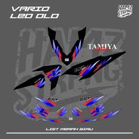 Gambar Striping Transparan Vario Led Old Saber Tamiya Edition - Merah Silver dari CrepessLunak undefined 3 Tokopedia