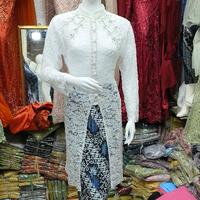 Gambar kebaya akad model tunik full payet - putih, xxl dari Ilham Kebaya undefined 2 Tokopedia