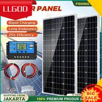 Gambar 【Produk baru】 【100W】Solar Panel Panel Surya Pembangkit Listrik Tenaga Surya with Pengontr Baterai Air - 100W (No Pengontro) dari BUSSINES HIOVBENW undefined 1 Tokopedia