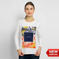 Gambar Cressida Doodle Baju Kaos Wanita Lengan Panjang  White - Ylbdl.gb075p dari Cressida undefined 1 Tokopedia
