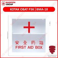 Gambar Maspion BMA-18 Kotak Obat P3K Dinding First Aid Box Wadah Tempat PPPK dari Medis Medika Store undefined 2 Tokopedia