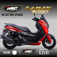 Gambar Cutting Sticker Striping NMAX TURBO 2024 2025 Neo, Neo S, Turbo, Turbo TechMax, dan Turbo TechMax Ultimate - Aksesoris Motor Stiker Yamaha All New Nmax Simple Skotlet Lis Body Variasi Hologram Gold Solid Copy Transparan Abstrak MCG.2501 - GOLD dari gajah pandhawa undefined 4 Tokopedia