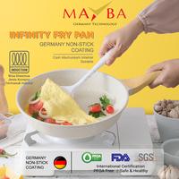 Gambar [PROMO] Mayba Premium Infinity Granite Germany Fry Pan 28cm ANTI LENGKET kayu masak - Infinity Frypan 28cm dari Mayba Store undefined 3 Tokopedia