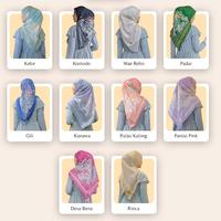 Gambar Scarf Bajo Series - Padar dari Ammarascarves undefined 2 Tokopedia