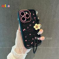Gambar Casing ponsel kupu-kupu merah muda cantik dengan tali pengikat cover case untuk iPhone 15 pro max plus 12 13Pro 14 11 Plus 6 7 8 6+ 7+ 8+ Xs Max 05725 - 05725, iPhone11 dari CaseHolic undefined 2 Tokopedia