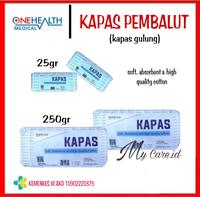 Gambar ONEHEALTH Kapas Putih Pembalut Medis 250gram / Kapas Gulung 250 Gr - 25gr KECIL dari My Care id undefined 2 Tokopedia