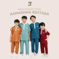 Gambar BONBINZOO - Youseff Muslim Koko Celana Panjang Katun Set - Setelan Baju Muslim Koko Anak 1 - 12 Tahun Pendek Kain Kurta Linen - Maroon, 4 tahun dari BONBINZOO undefined 1 Tokopedia