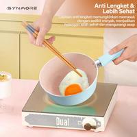 Gambar 14/16Cm Panci Teflon Panci Susu Sauce Pot Mini Anti Lengket Panci MPASI 16cm PFOA Free - Blue, 14cm dari Synmore Official Store undefined 4 Tokopedia