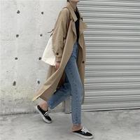 Gambar Atasan Jaket Blazer Outer Oversize Panjang Long Coat Musim Dingin Lengan Panjang Jaket Wanita korea Casual Fleece Putih Basic Cardigan Formal Hitam Lembut Nyaman - Crem, XXL dari marifatulhusn@store undefined 5 Tokopedia