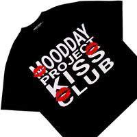 Gambar Crop boxy tee - kaos crop boxy unisex - moodday project - Hitam kiss club, M dari Moodday project_NEW undefined 5 Tokopedia