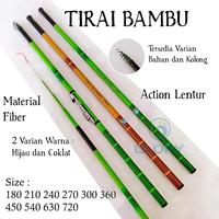 Gambar Neptuna Tirai Bambu Joran Tegek Kolong Ruas Panjang Bahan Fiber Action Lentur Tongkat Tangkai Pancing Kolongan Buat Mancing Wader Gabus Udang Ringan Super Kuat Murah Berkualitas Gratis Ongkir - 240 Non Kolong dari Glory Fishing_NEW undefined 1 Tokopedia