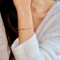Gambar Gelang Titanium Anti Karat Elegan dengan Desain Sederhana dan Manis - gold, panjng 17cm dari PUSAT GROSIR TITANIUM XUPING undefined 1 Tokopedia
