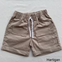 Gambar Toto Pants || Celana Pendek Cargo Anak 1-5 Tahun/Celana Pendek Fashion Anak Balita Katun Santai Polos Hitam - Mocca, XL ( 4-5 tahun ) Toto pants dari Hartigan Kidz undefined 2 Tokopedia