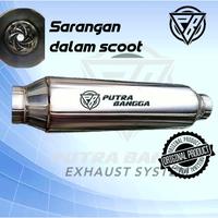 Gambar resonator mobil  original putra bangga untuk mobil manual dan matic - scoot isi(bass gahar) dari SKATER RACING EXHAUST undefined 4 Tokopedia